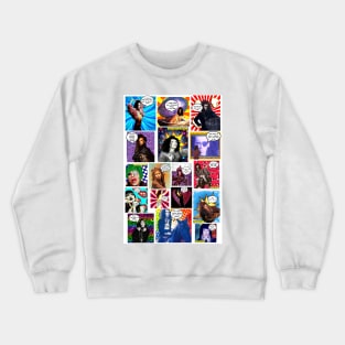 Go Pow WOW with Dead or alive & Pete Burns Crewneck Sweatshirt